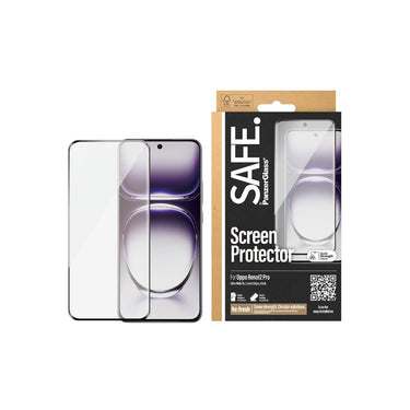 PanzerGlass UWF Screen Protector for OPPO Reno12 Pro- Black